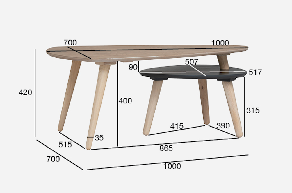 Vani Occasional Table (Set of 2)