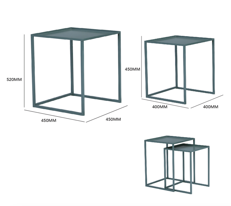 Cari Nest of 2 Coffee Table Set