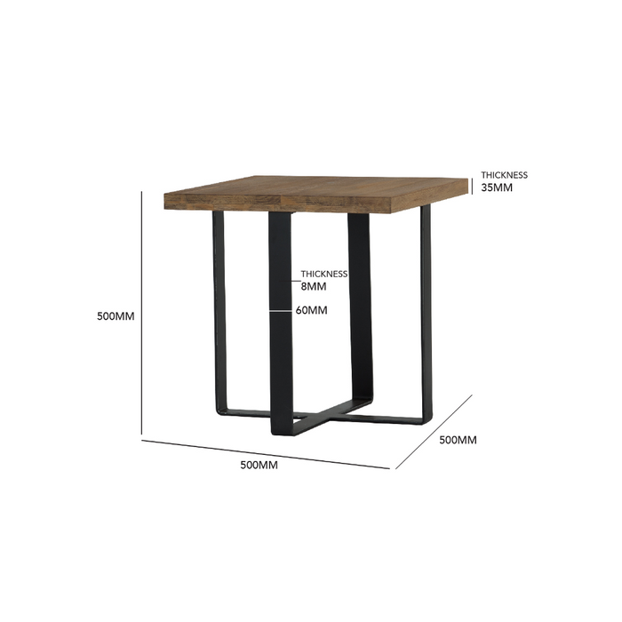 Milo Side Table - Walnut