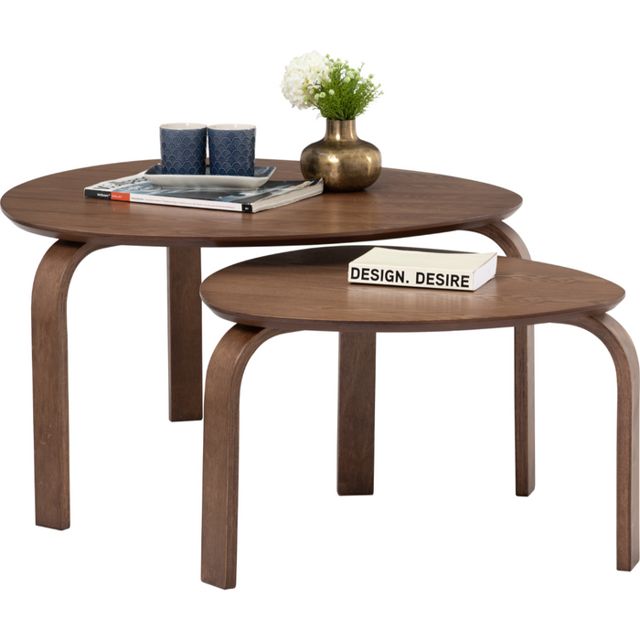 Echo Coffee Table Set of 2 - Cocoa