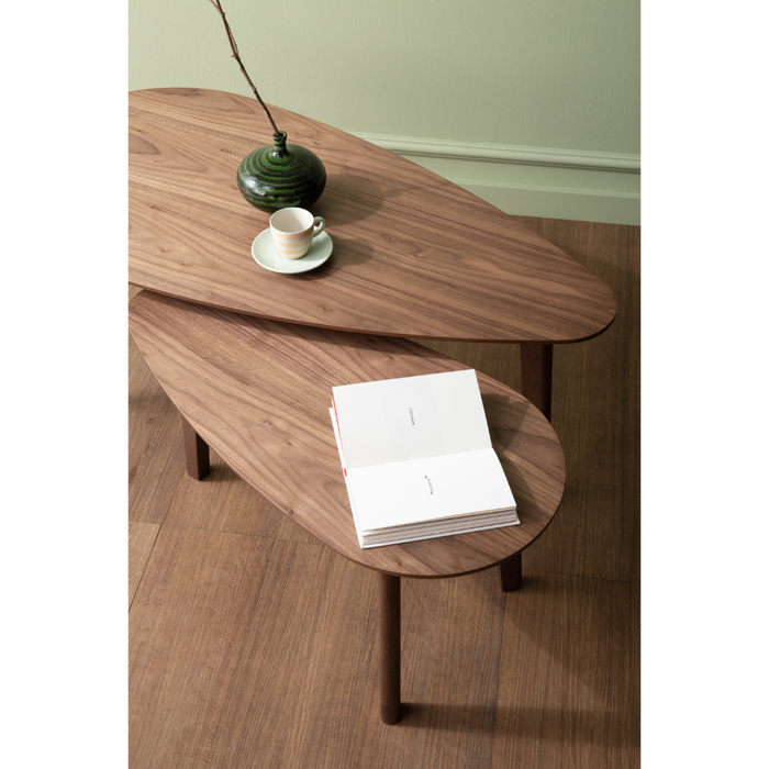 Roma Coffee Table Set of 2 - Walnut