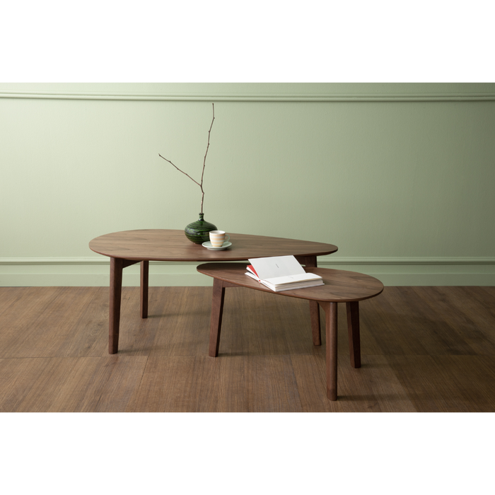 Roma Coffee Table Set of 2 - Walnut