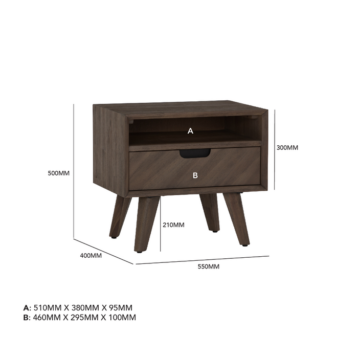 Osten Bedside Table