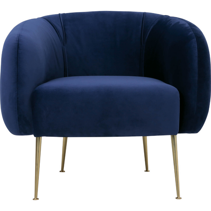 Freya Lounge Chair - Blue