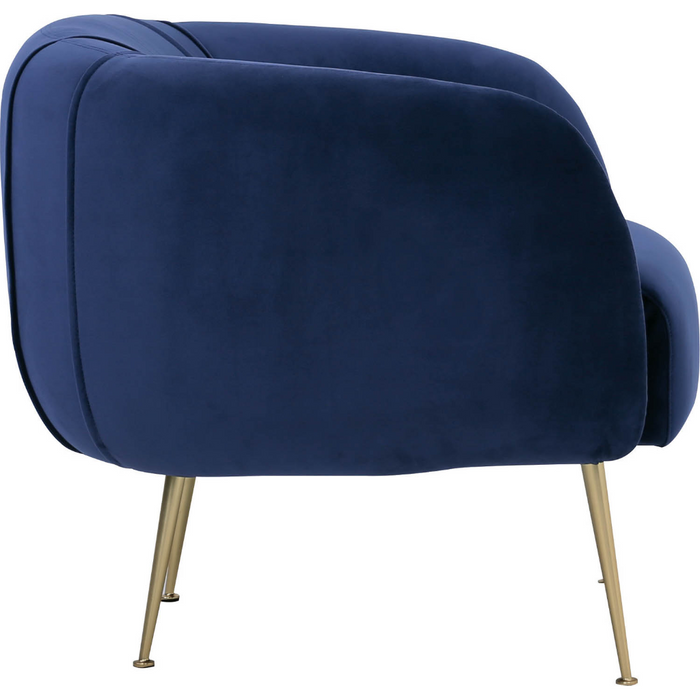 Freya Lounge Chair - Blue