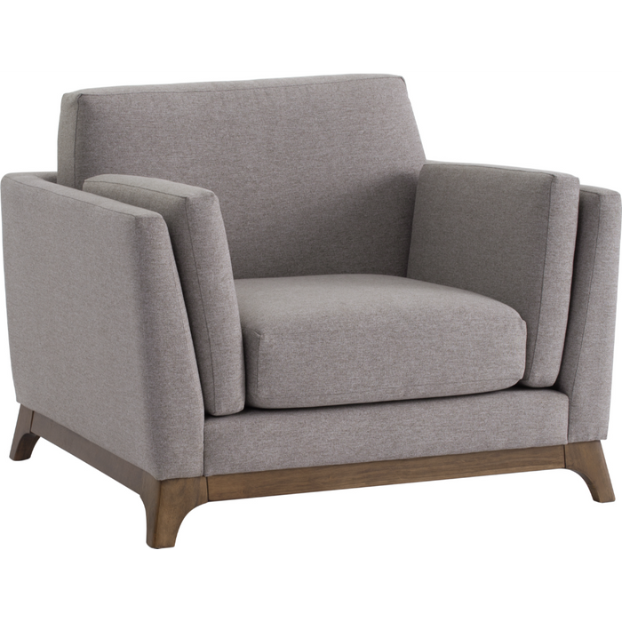 Ceni Single Seater Sofa - Grey