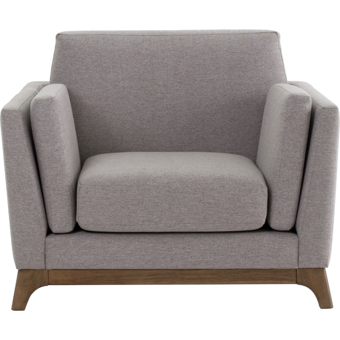 Ceni Single Seater Sofa - Grey