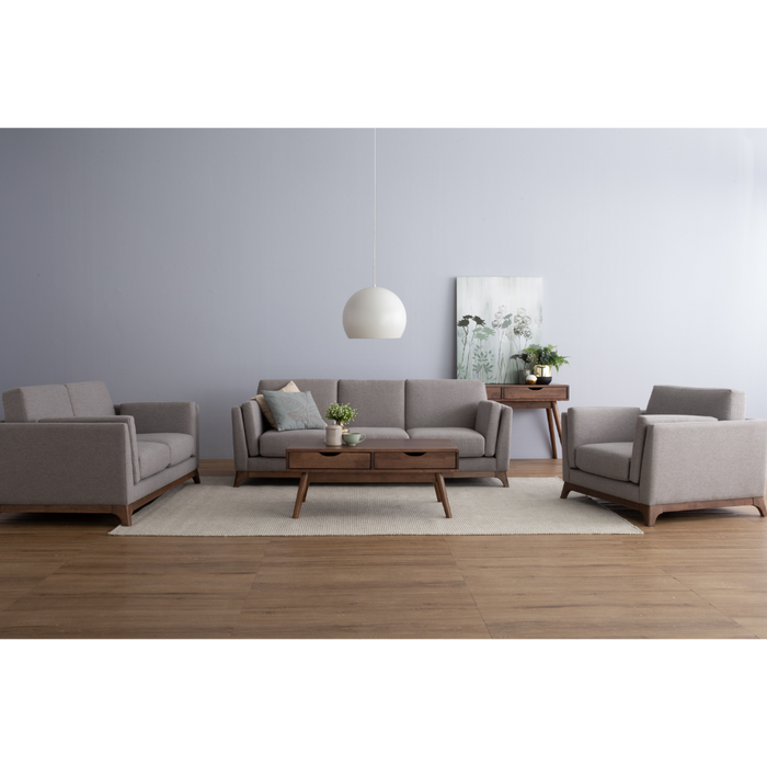 Ceni Single Seater Sofa - Grey