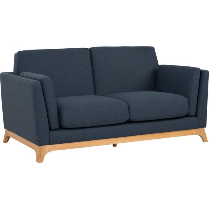 Ceni Two Seater Sofa in Navy