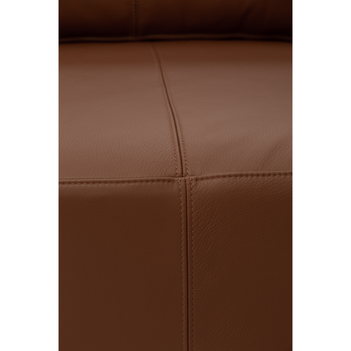 Porter 4 Seater Sofa with Chaise - Brown