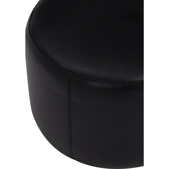 Riva Ottoman - Black