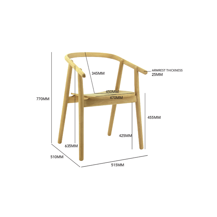 Margo Dining Chair - Black