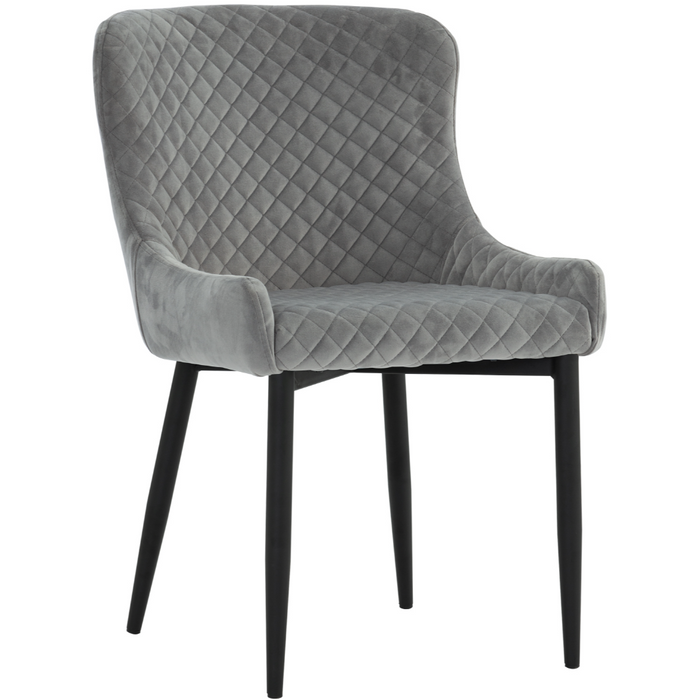 Mira Dining Chair - Silver