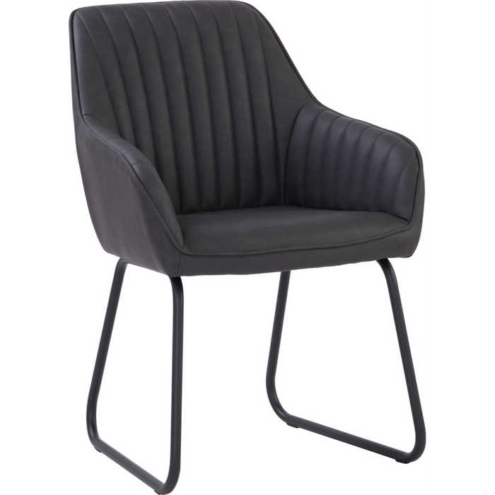 Arlo Arm Chair - Dark Grey