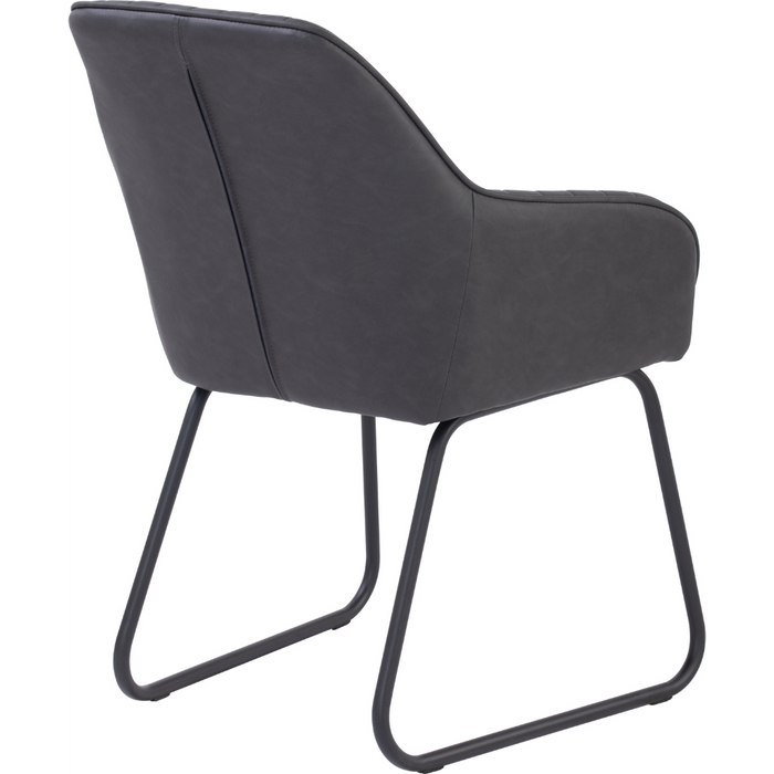 Arlo Arm Chair - Dark Grey