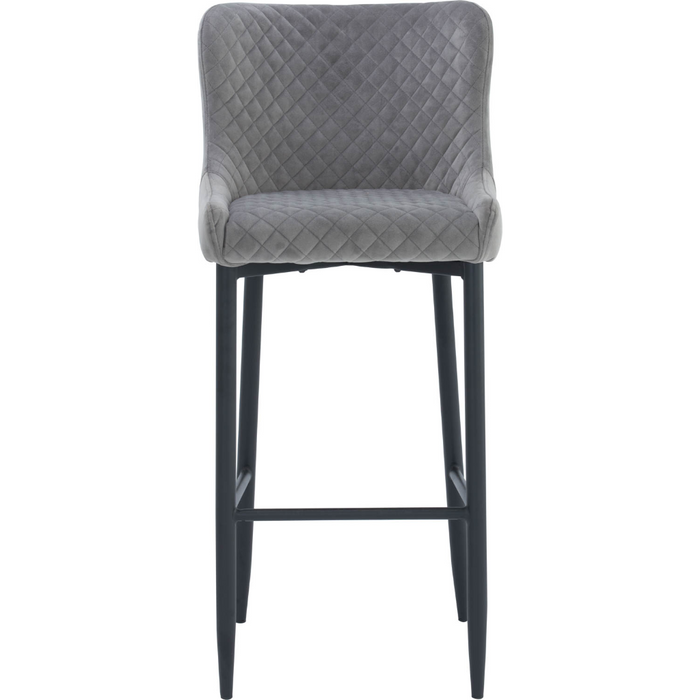 Mira Bar Stool - Silver