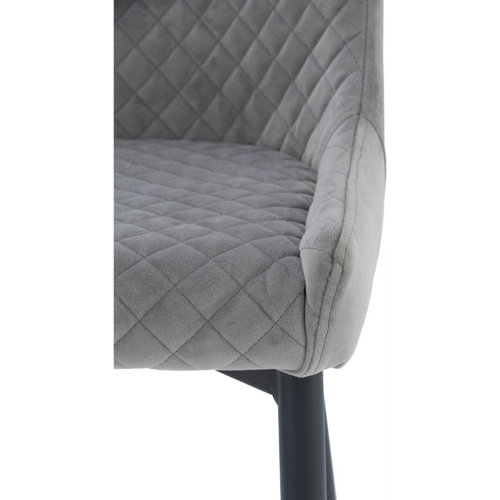 Mira Bar Stool - Silver