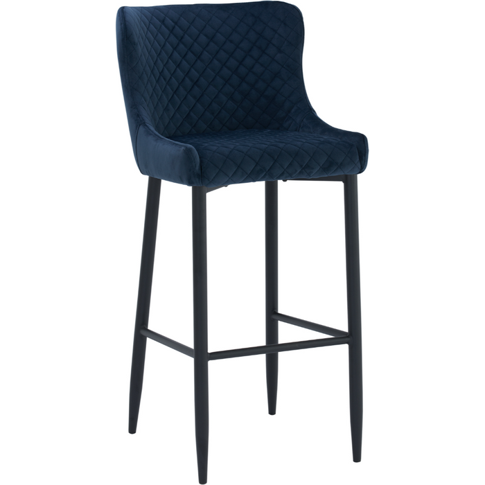 Mira Bar Stool - Navy