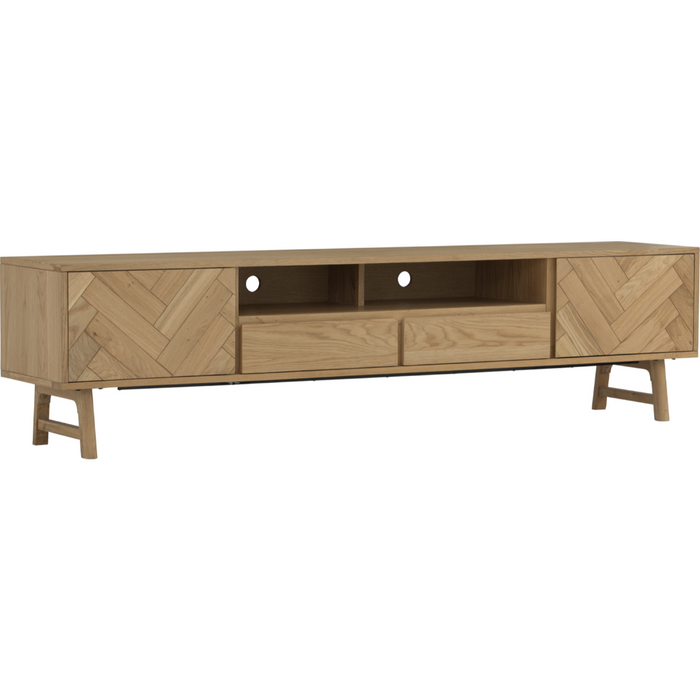 Harlow Entertainment Unit - Oak