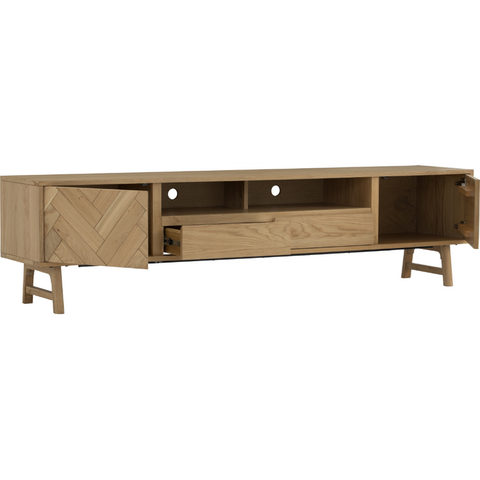 Harlow Entertainment Unit - Oak