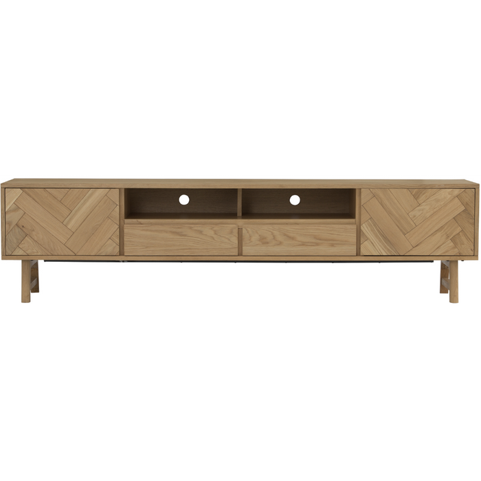 Harlow Entertainment Unit - Oak