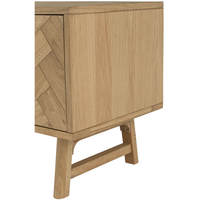 Harlow Entertainment Unit - Oak