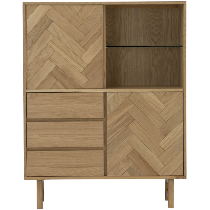 Harlow Tall Sideboard - Oak