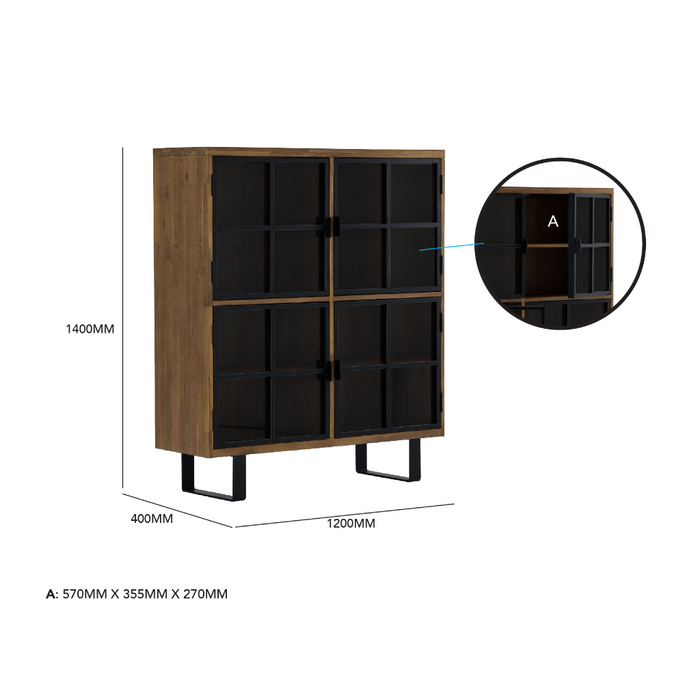 Milo Tall Sideboard