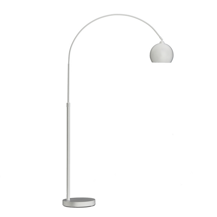 SLUG WHITE LOUNGE FLOOR LAMP