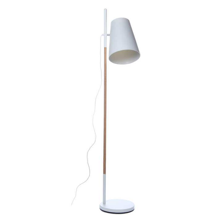 Oak Floor Lamp