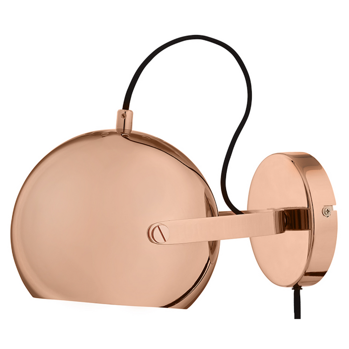 Slug Copper Wall Lamp