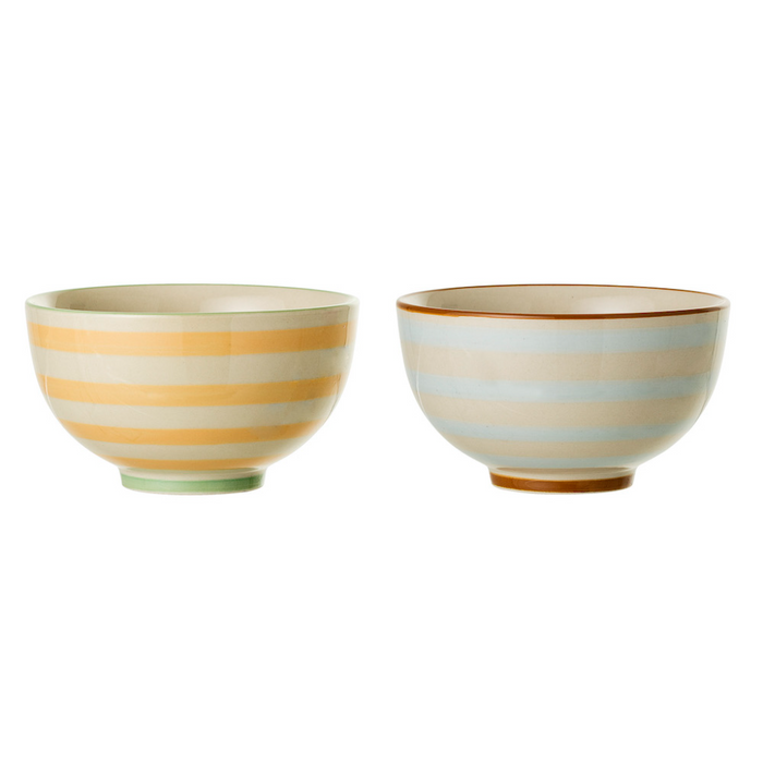 Set Of 2 Bowls Assorted