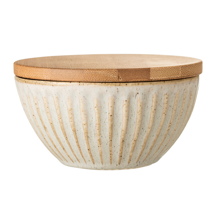 Natural Bowl With Lid