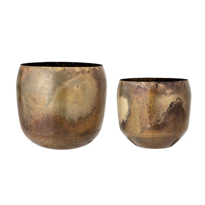 Brass Flowerpot