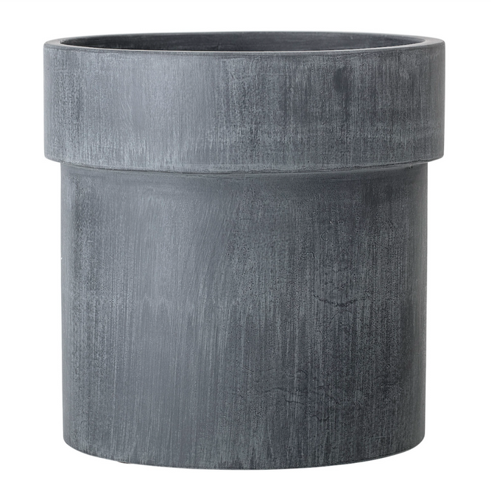 Grey Flower Pot