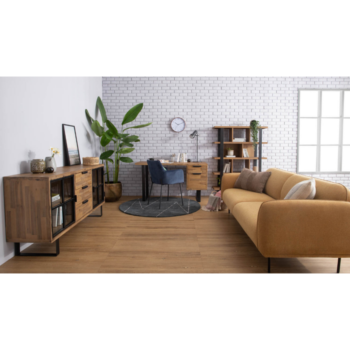 Cuba 3 Seater Sofa - Turmeric