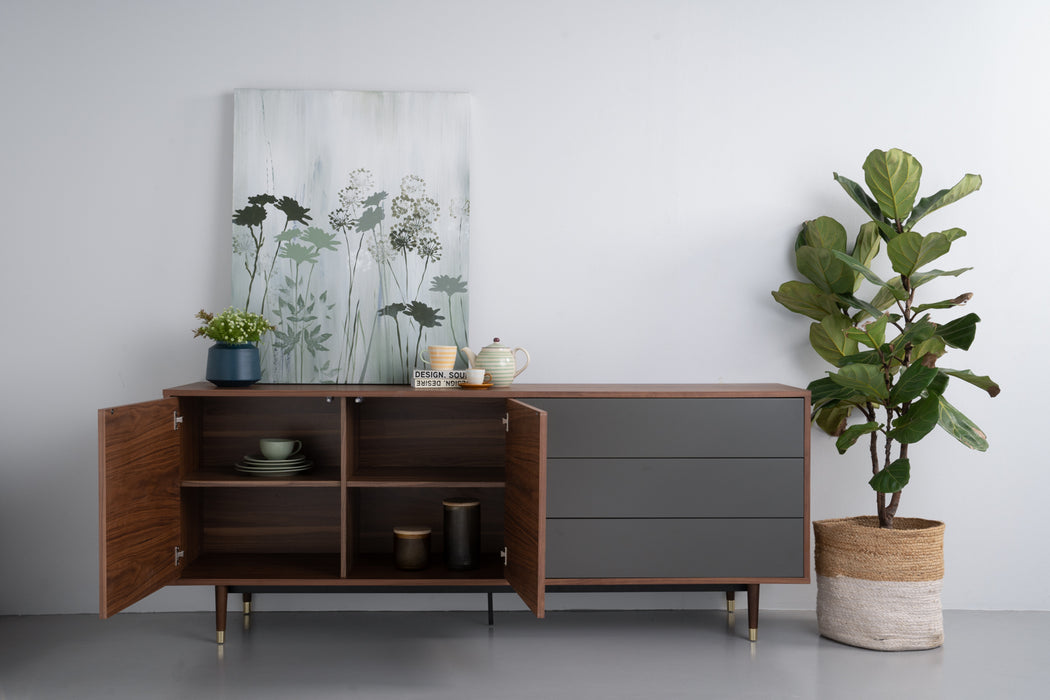 Hugo SIdeboard 2M - Walnut