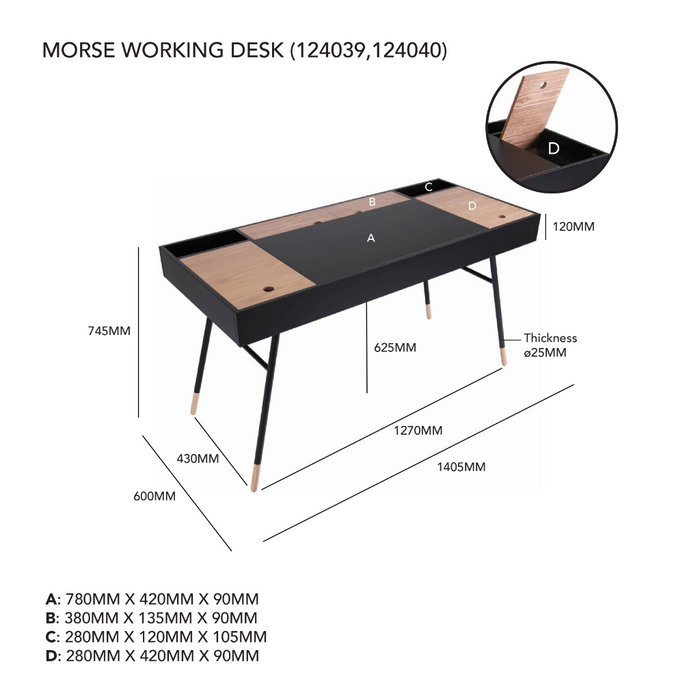 Morse Working Desk